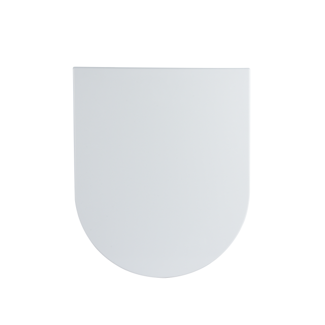 WC-Sitz in D-Form, weiß