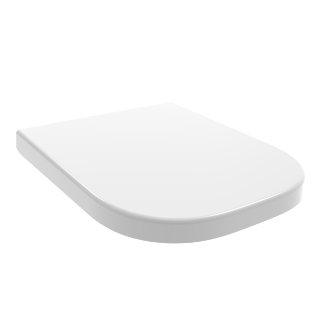 Toilettensitzabdeckung aus hitzebeständigem weißem Material