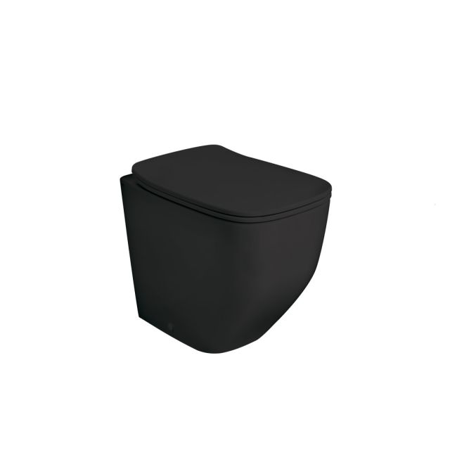 Wc a terra nero opaco Wc a terra nero opaco