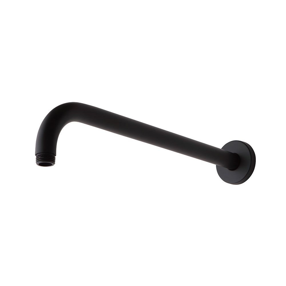 Brausearm per Kopfbrause schwarz matt