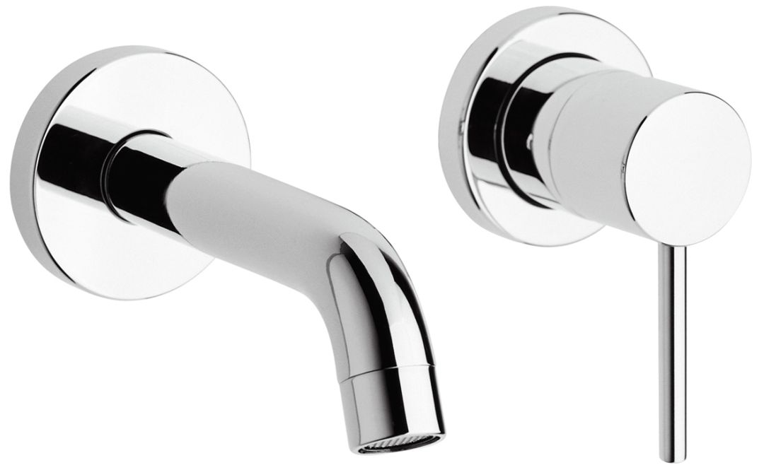 Wand- und Einbau-Rundspülbeckenhahn Salice