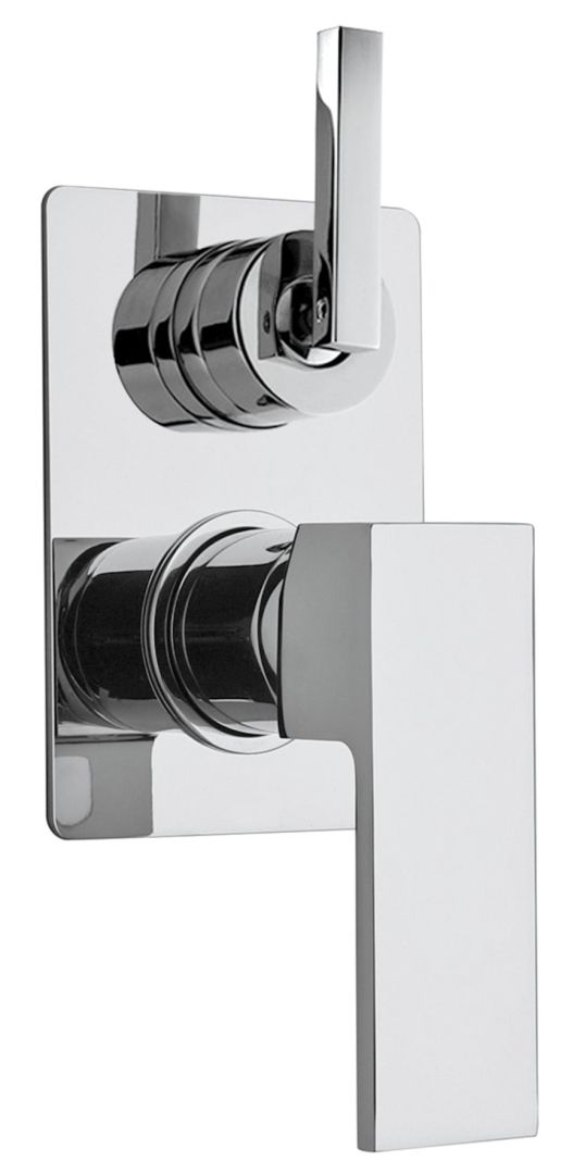 Miscelatore per doccia con deviatore ad incasso design moderno