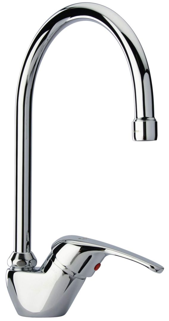 Hohe Auslauf, mit Einhebel für eine Standmontage in Küche, Bad und Wäscheraum