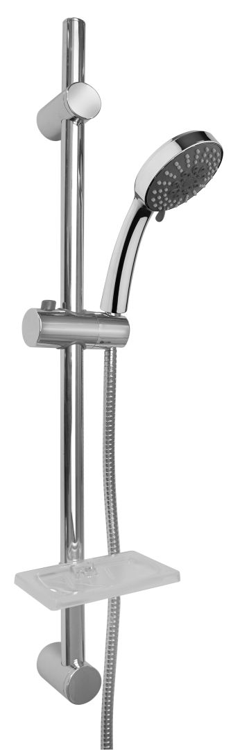 Multi-Strahl-Duschstange mit höhenverstellbarer Stange
