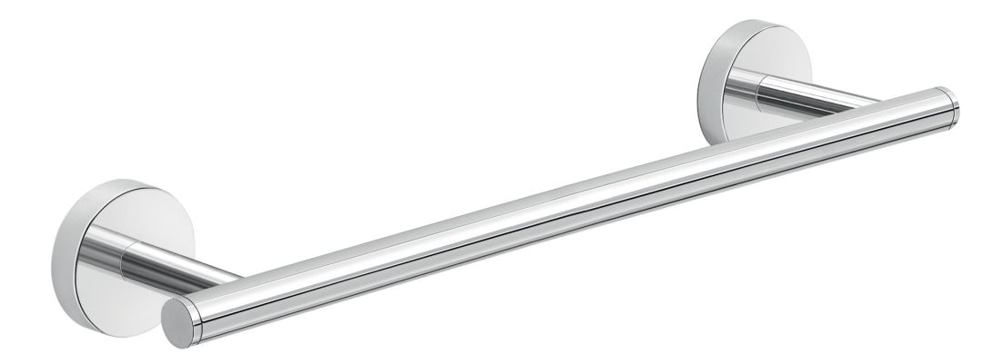 Wandmontierter Handtuchhalter 35cm verchromt