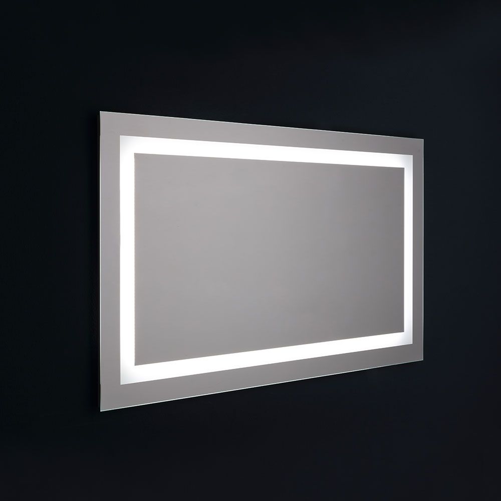 Spiegel 120 x 70 hinterleuchtet mit aktivem LED-Licht