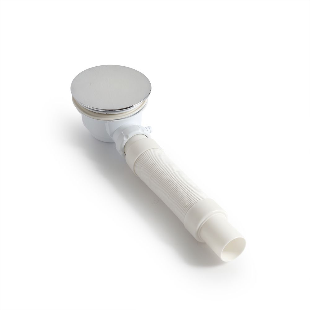 Ablauf für eine Duschwanne aus Acryl.