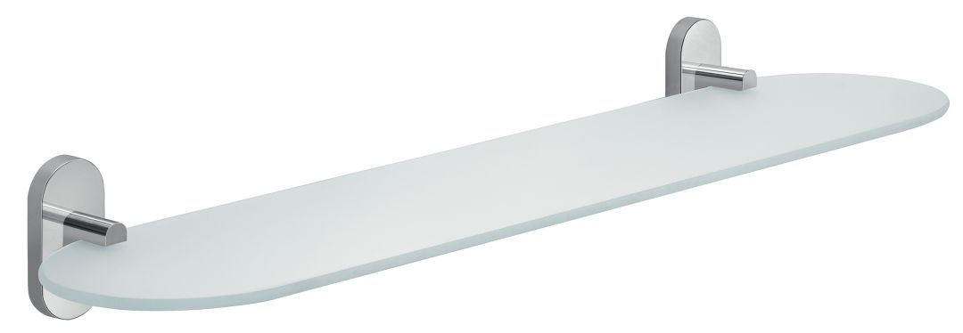 Badregal aus Glas, 60 cm