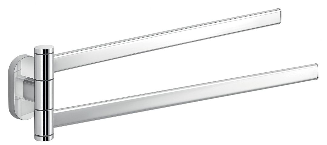 Handtuchhalter klassisch schwenkbar aus verchromtem Metall