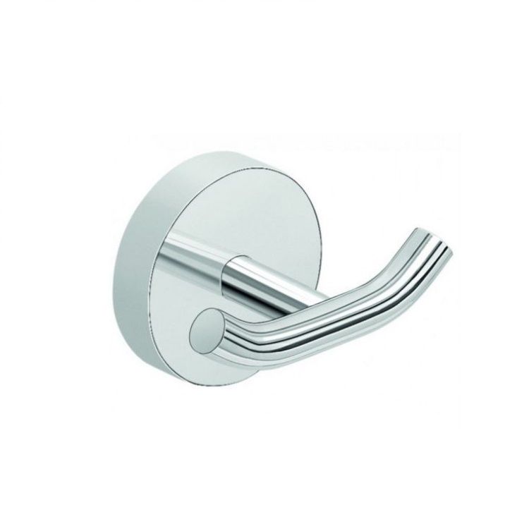 Doppelhaken aus Metall verchromt