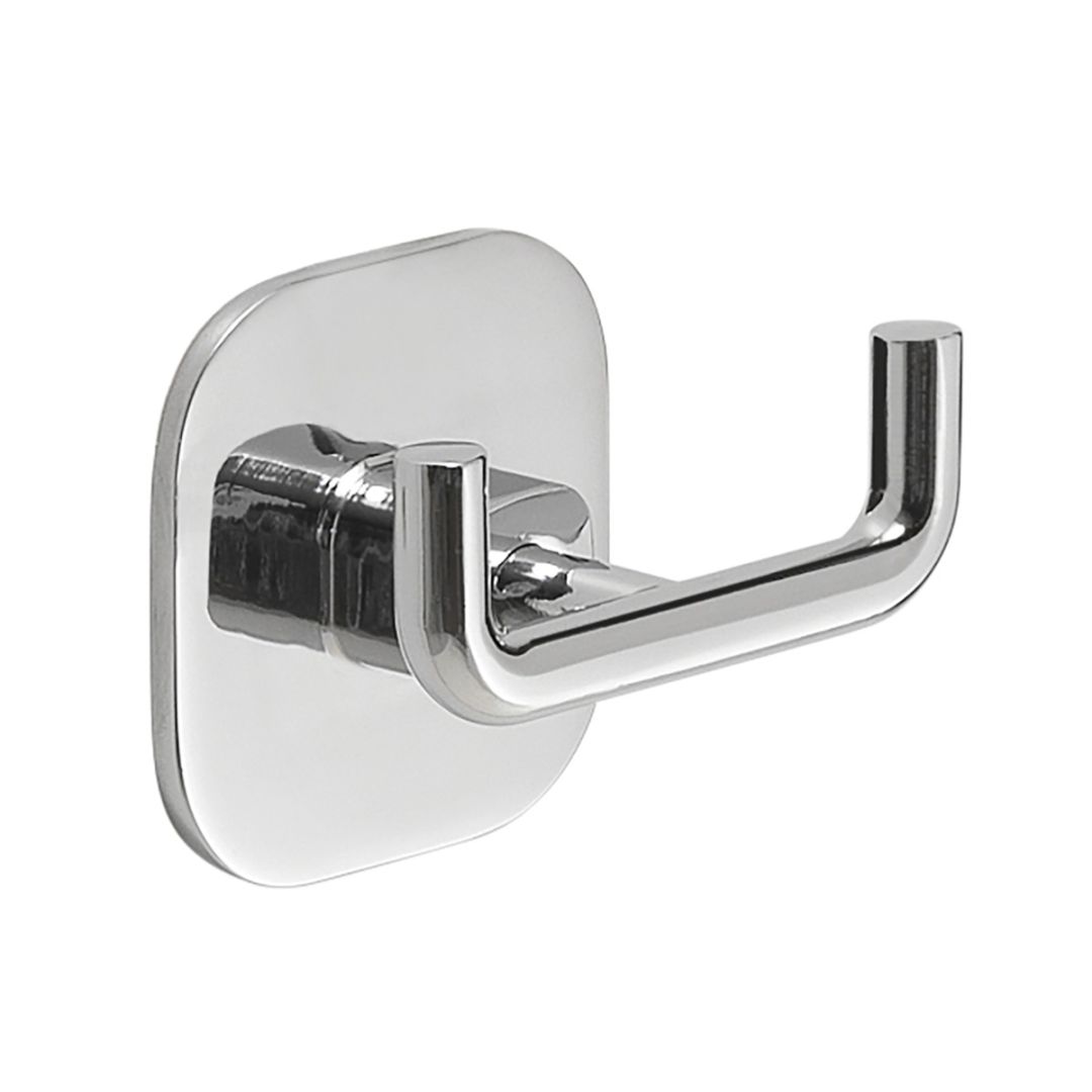 appendiabiti doppio Timo acciaio inox cromato 