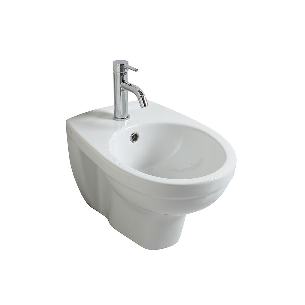 Hängendes Bidet in Keramik