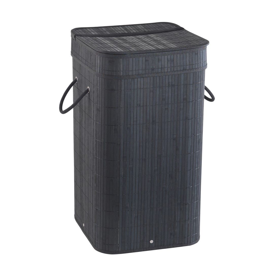 Cesto portabiancheria nero