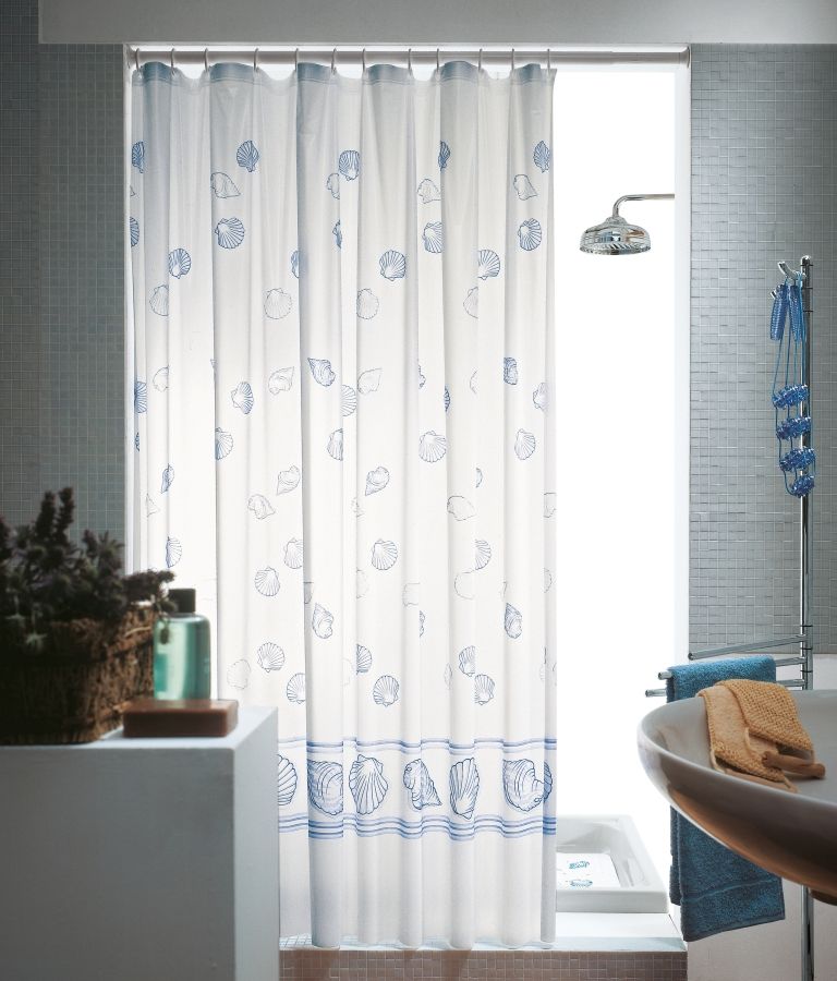 DUSCHVORHANG PVC MEDITERRANEAN beige 240x200