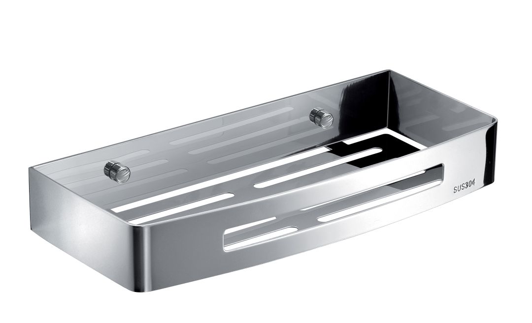 Seifenschale aus Stahl für die Dusche