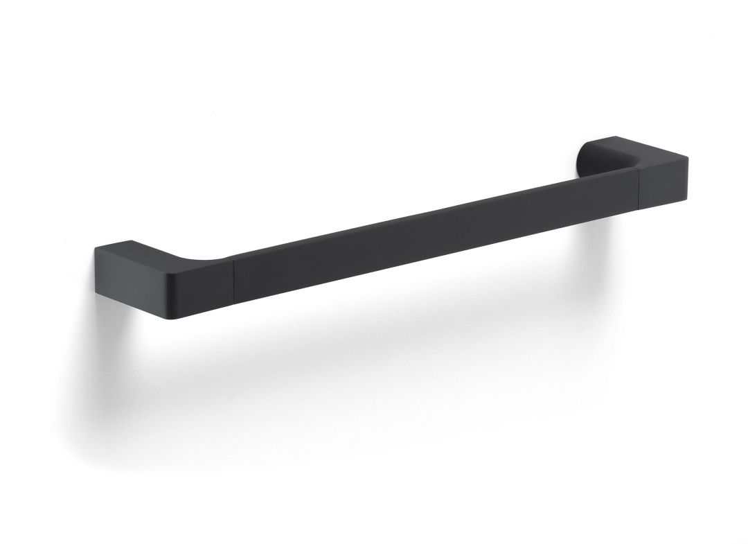 Handtuchhalter 35 cm Palazzo schwarz matt