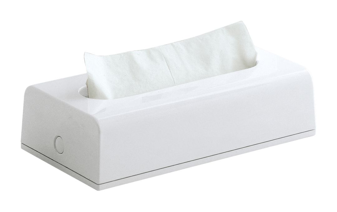 portafazzoletti rettangolare in resina