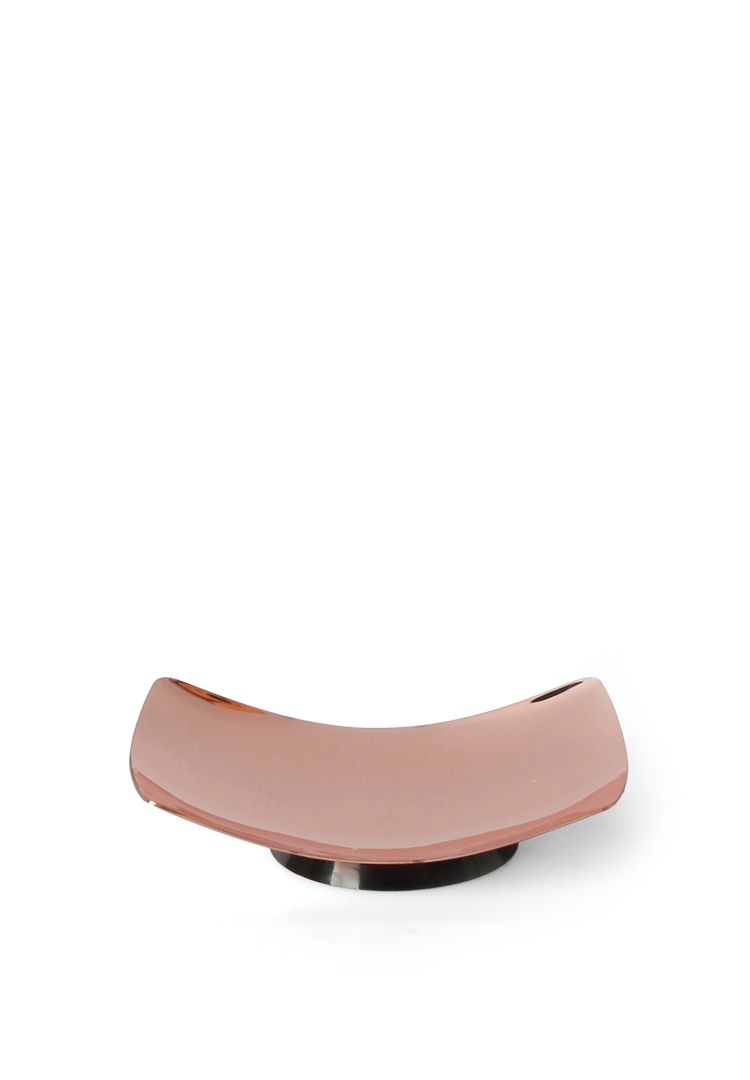 kupferfarbene Seifenschale aus Stahl Copper