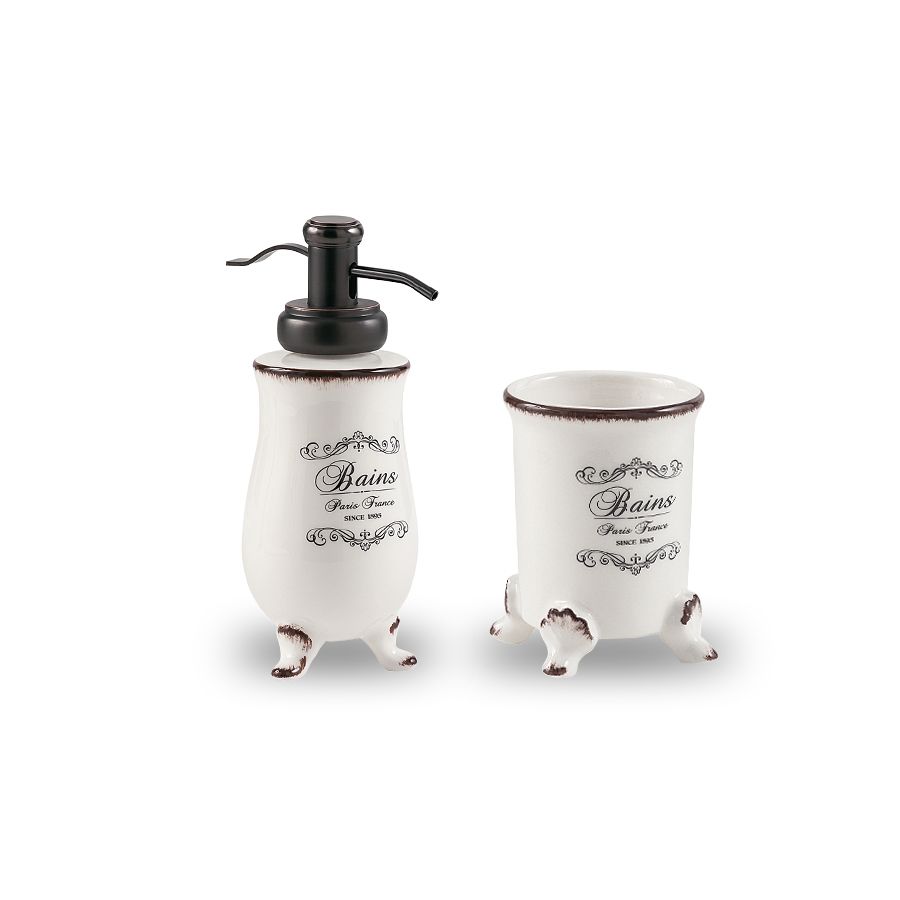 Waschbecken-Zubehör-Set Shabby