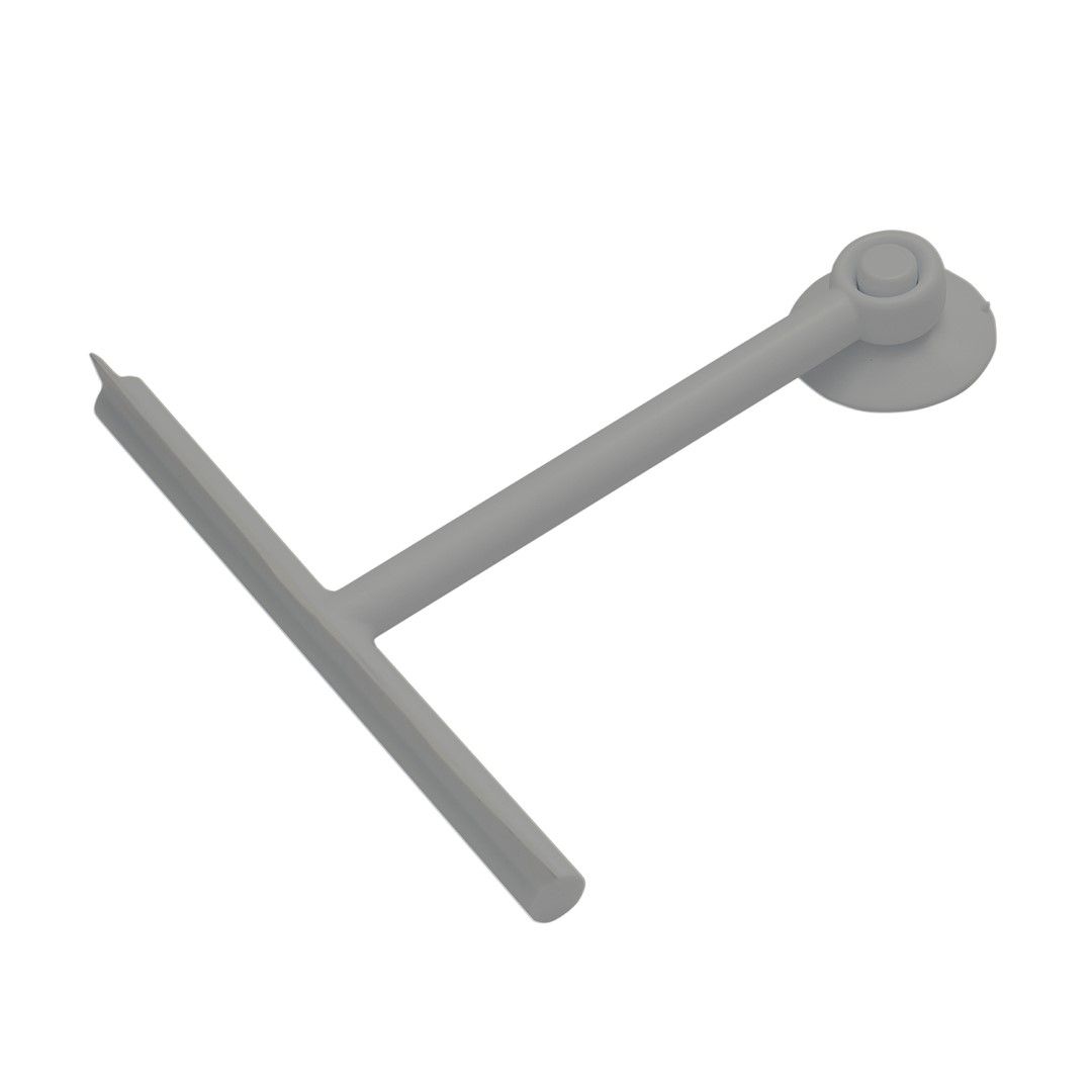 Tergivetro doccia tortora con ventosa