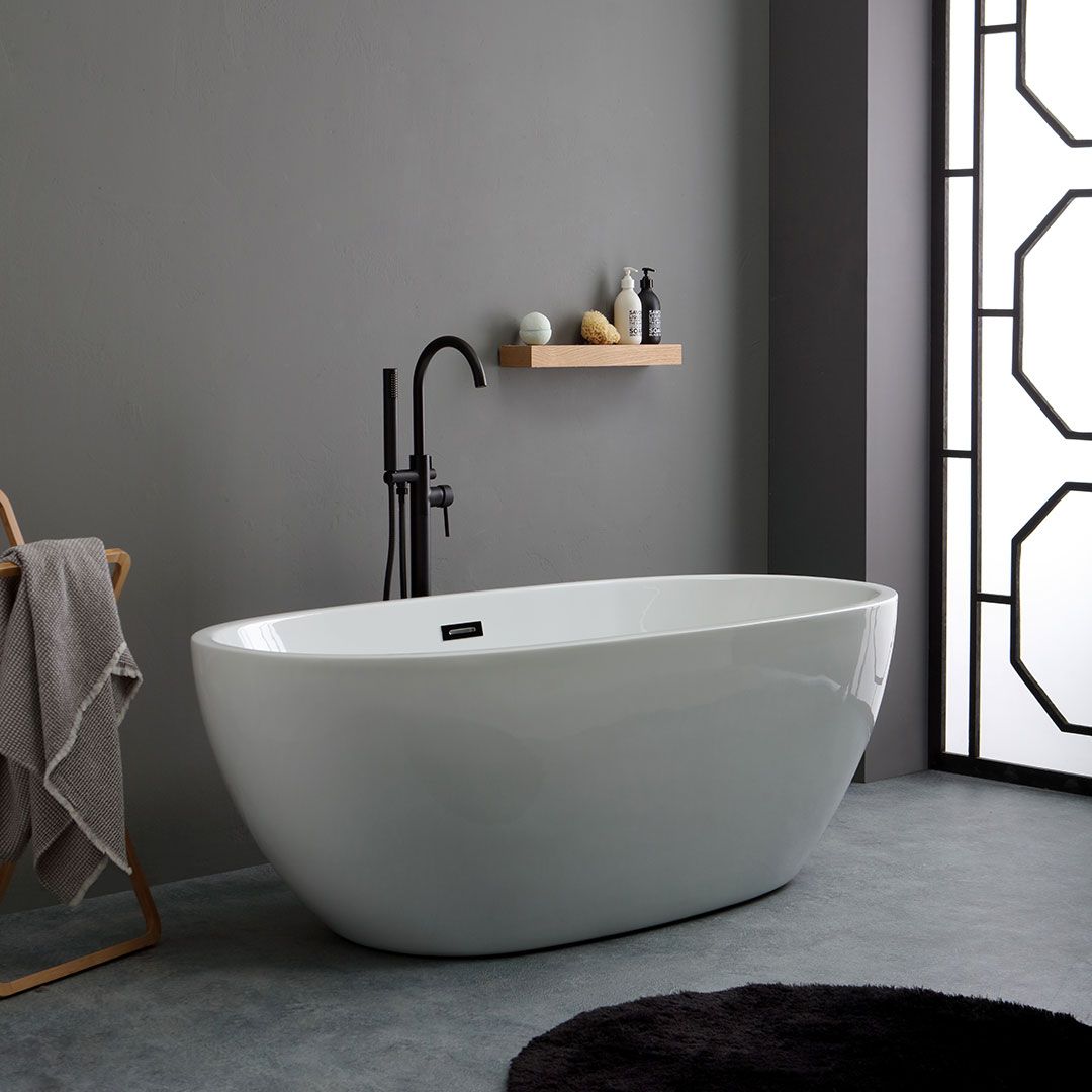 Vasca da bagno centro stanza in acrilico Cassiopea