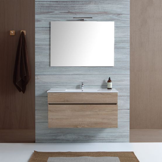 Badezimmerschrank aus Eichenholz