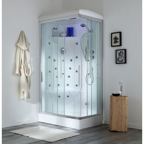 Multifunktionsdusche 70x110 links